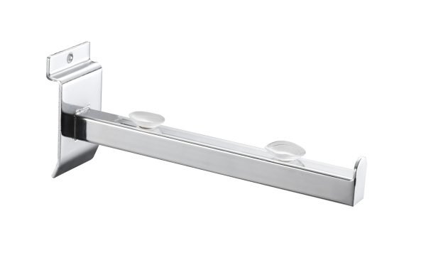 Chrome Plated Metal Shelf Bracket