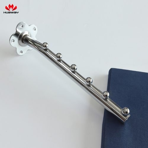 官网主图 Chrome Metal Wall-Mounted Display Hook