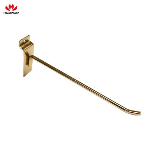 官网主图 Gold Metal Slatwall Display Hook