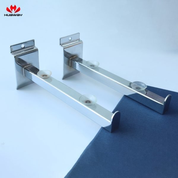 Chrome Plated Metal Shelf Bracket