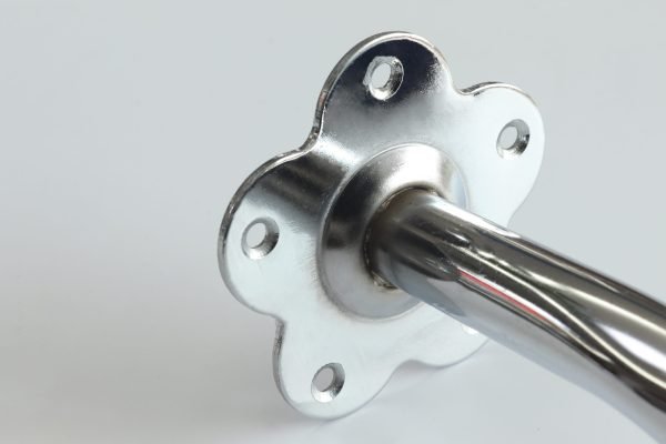 Chrome Metal Wall-Mounted Display Hook